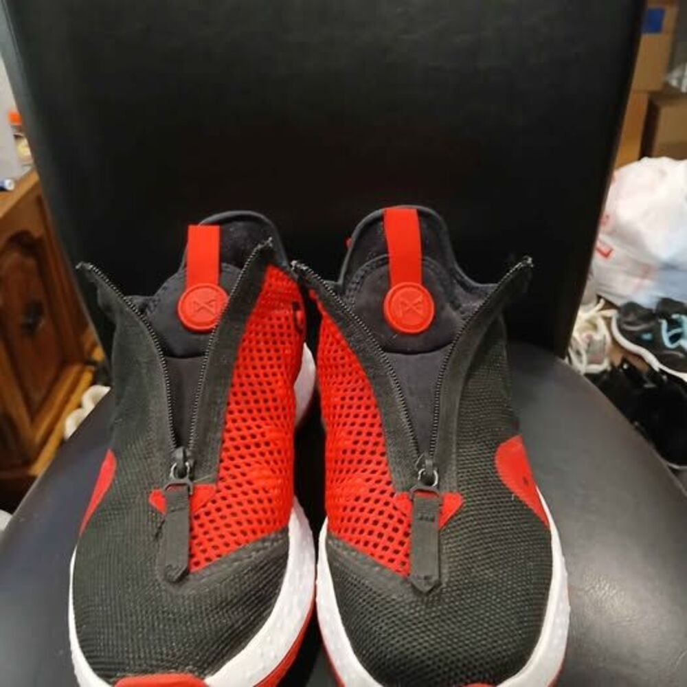 Nike PG 4. Black/Red. Paul George Sneakers. CD5079-003. Men Size 9. - Picture 5 of 9